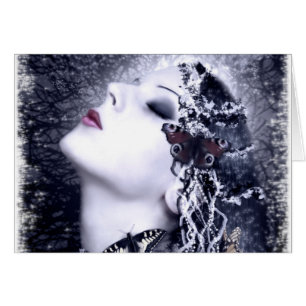 Cartão Borboleta de outono