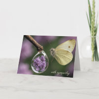 Borboleta de Simpatia e Gota de Orvalho com Lilase