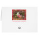 Cartão Borboleta minúscula na flor cor-de-rosa (Verso horizontal)