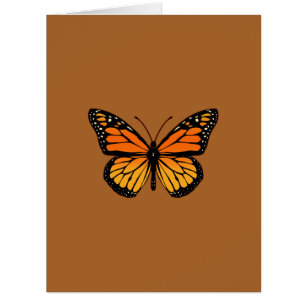 Cartão Borboleta Monarca em Siena