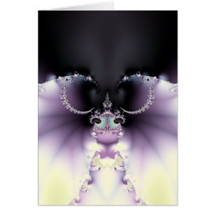 Cartão Borboleta Roxa