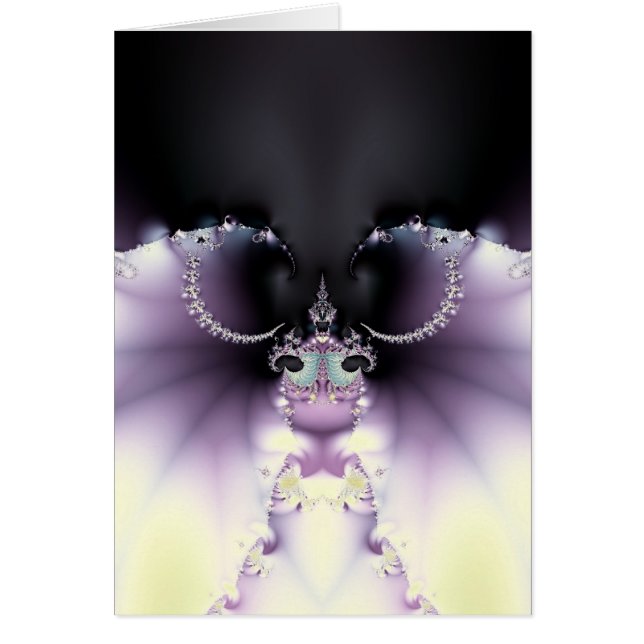 Cartão Borboleta Roxa (Frente)