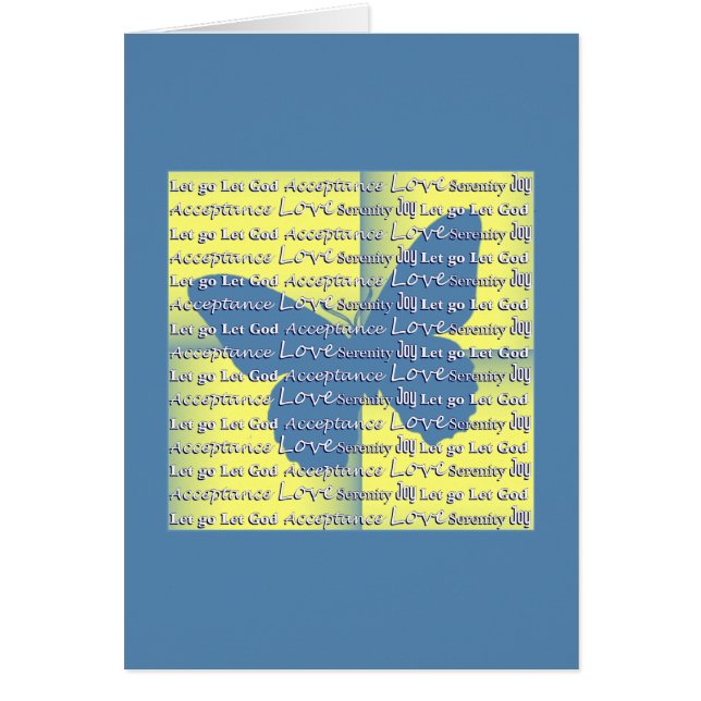 Cartão Borboleta Slogan (Frente)