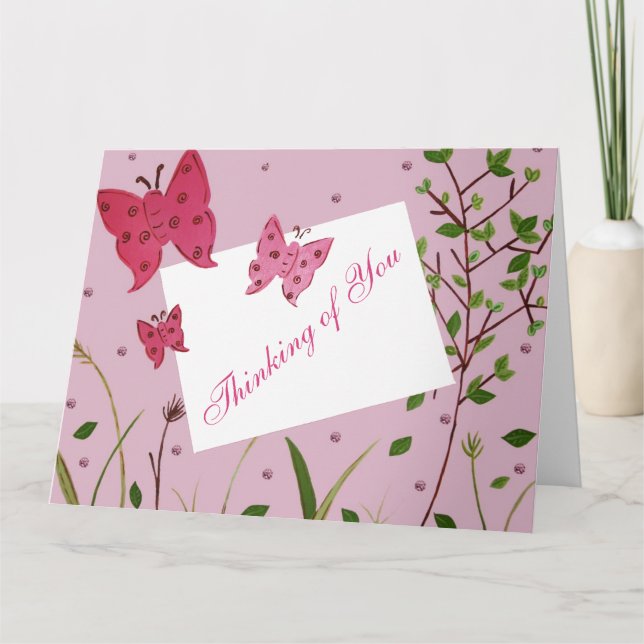 Cartão Borboletas (Frente)