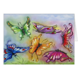 Cartão Borboletas