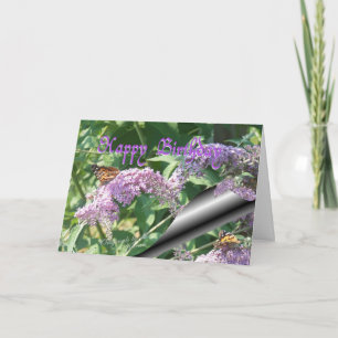 Cartão Borboletas personalizá-lo