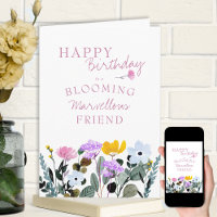 Borda de Flores Selvagens Saindo Maravilhoso Anive