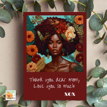 bordado de flores dia das mães com rosto lindo