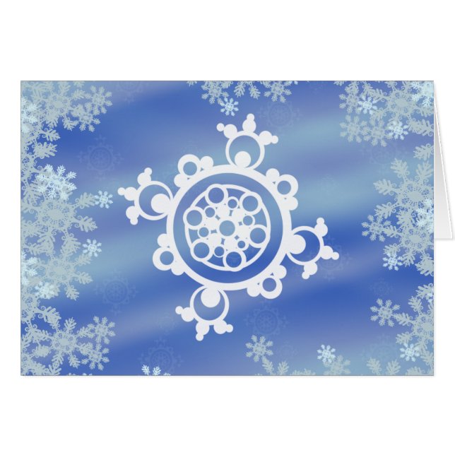 Cartão Bordas de fosco mim (Frente Horizontal)