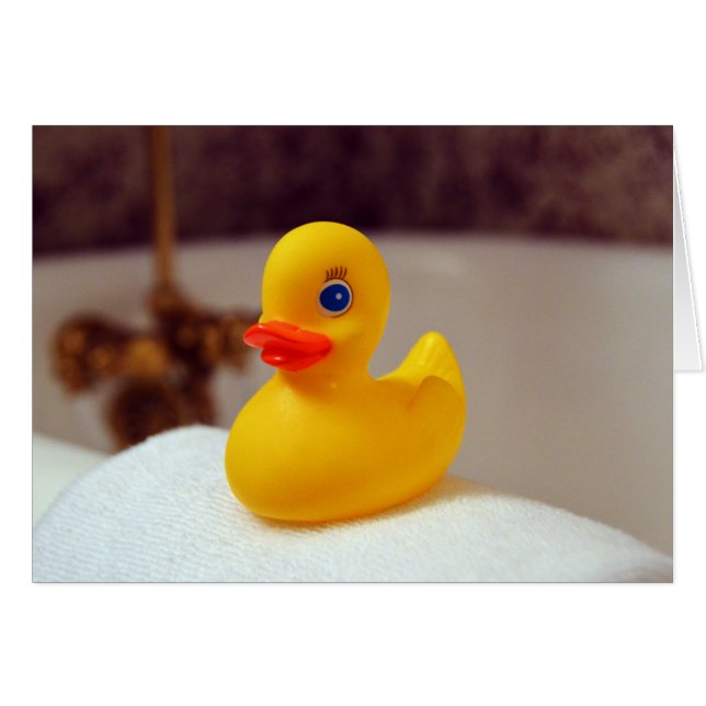Cartão Borracha Ducky (Frente Horizontal)