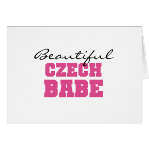 Cartão Borracho checo bonito