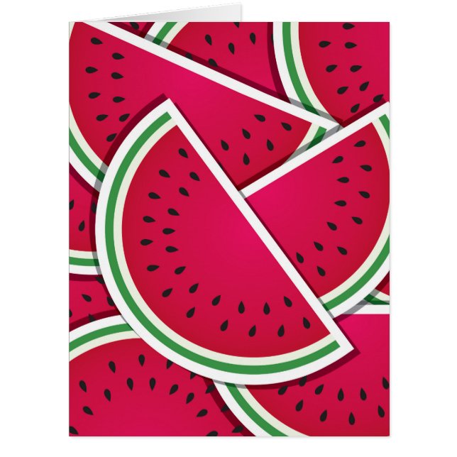 Cartão Borras de melancia funerária (Frente)