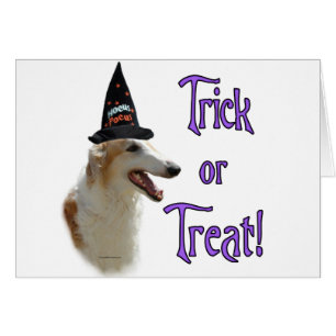 Cartão Borzoi Trick