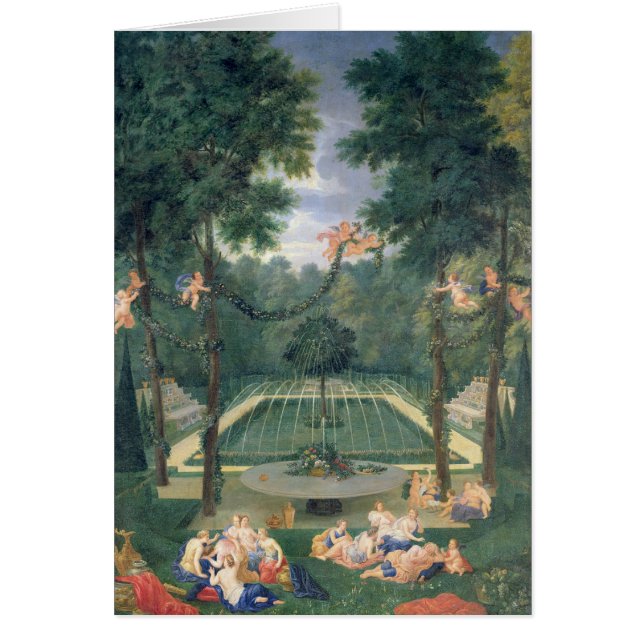 Cartão Bosques de Versalhes (Frente)