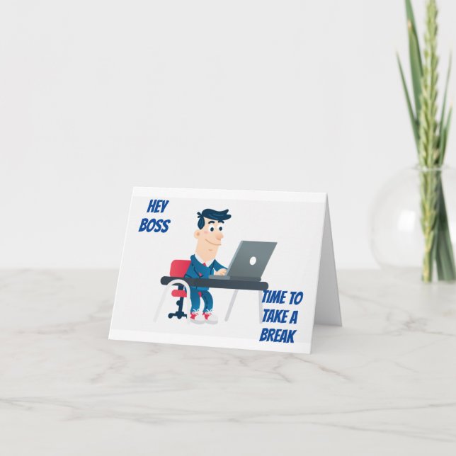 CARTÃO **BOSS** ESPERANÇA O ANIVERSÁRIO É O MELHOR DE TOD (Frente)