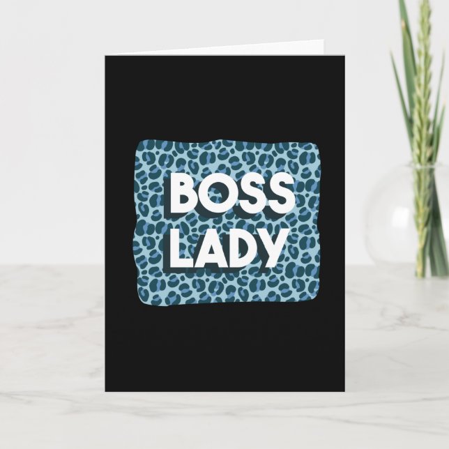Cartão Boss Lady (Frente)