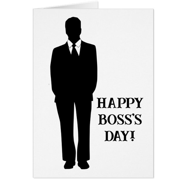 Cartão Boss's Day (Frente)
