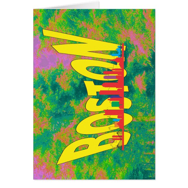 Cartão Boston (Frente)