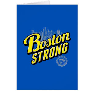 Cartão Boston City Strong lembra a azul
