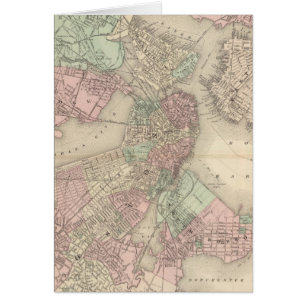 Cartão Boston e vizinhança