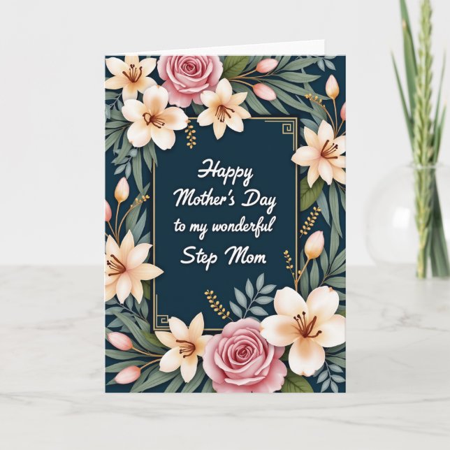 Cartão Botânico de Agradecimento (Frente)