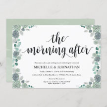 Cartão botânico do convite da refeição matinal do