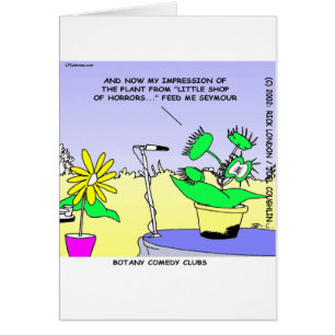 Cartão Botany Standuans Comedians Engraçado