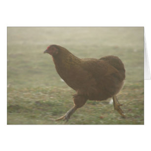 Cartão Botas no Nevoeiro