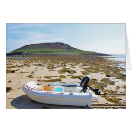 Cartão Bote na Praia