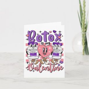 Cartão Botox É Meu Injetor Estético de Valentine Dysport 