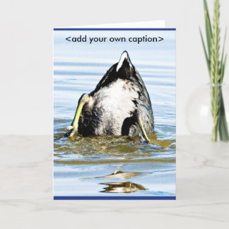 CARTÃO BOTTOMS UP CARD