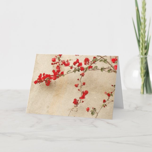 Cartão Bougainvillea Card (Frente)