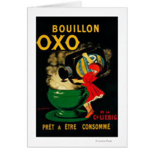 Cartão Bouillon OXO Vintage PoseterEurope