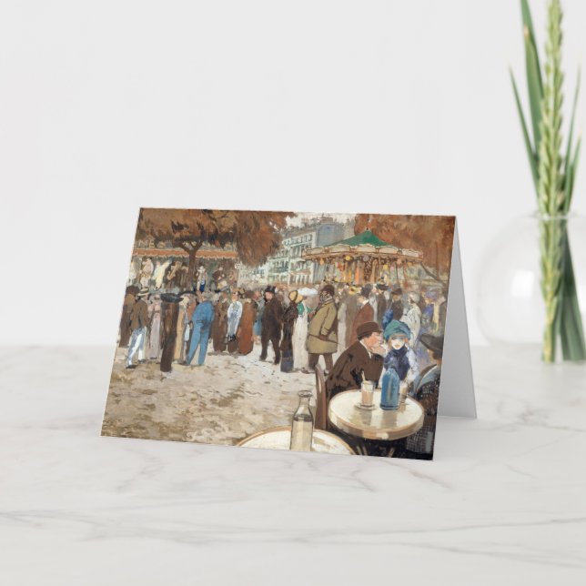 Cartão Boulevard de Clichy | Louis Abel-Truchet (Frente)