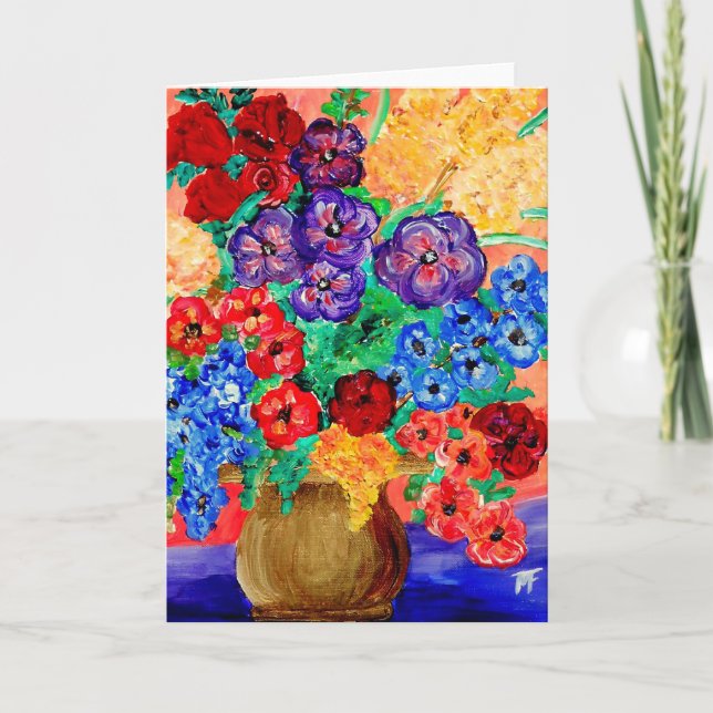 Cartão Bouquet - Greeting Card (Frente)