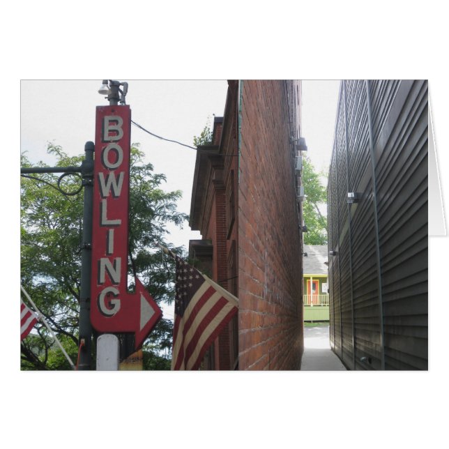 Cartão Bowlingally (Frente Horizontal)