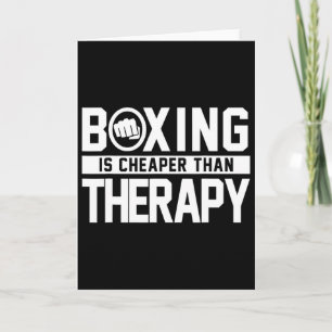 Cartão Boxe É Mais Barato Que Terapia Citação de Kickboxi