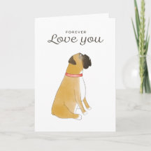 Boxer Dog Greeting Card | Boxer Lover Love Card