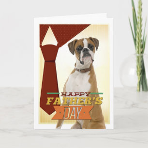 Cartão Boxer Father's Day Card