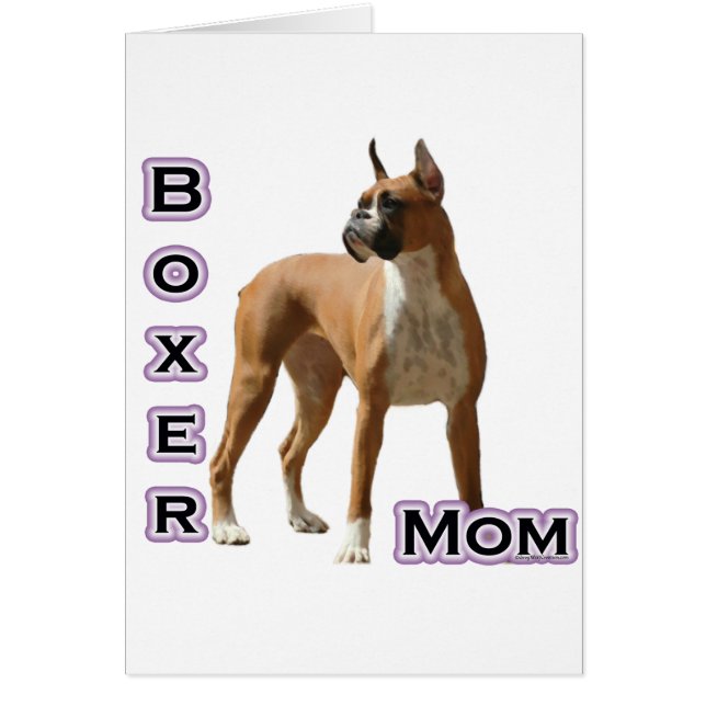 Cartão Boxer Mãe 4 (Frente)