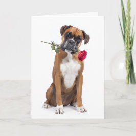 Cartão Boxer Valentine – Coração Leal, Alma Divertida