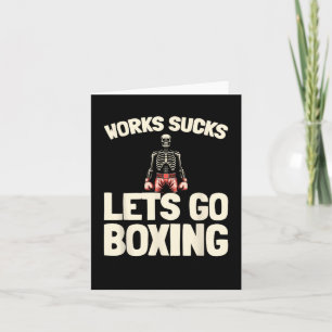 Cartão Boxing - Boxer da Luva