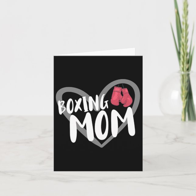 Cartão Boxing Mãe (Frente)