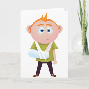 Cartão Braço quebrado