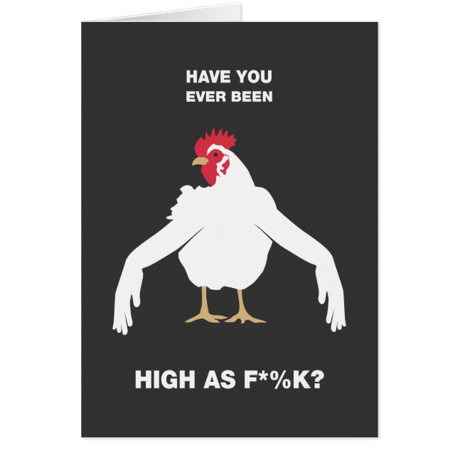 Cartão Braços da galinha (Frente)