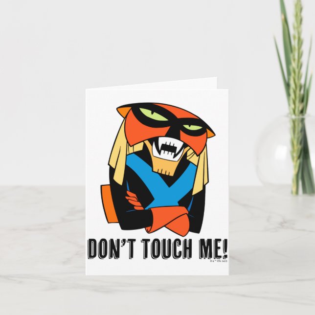 Cartão Brak Dont Touch Me  (Frente)