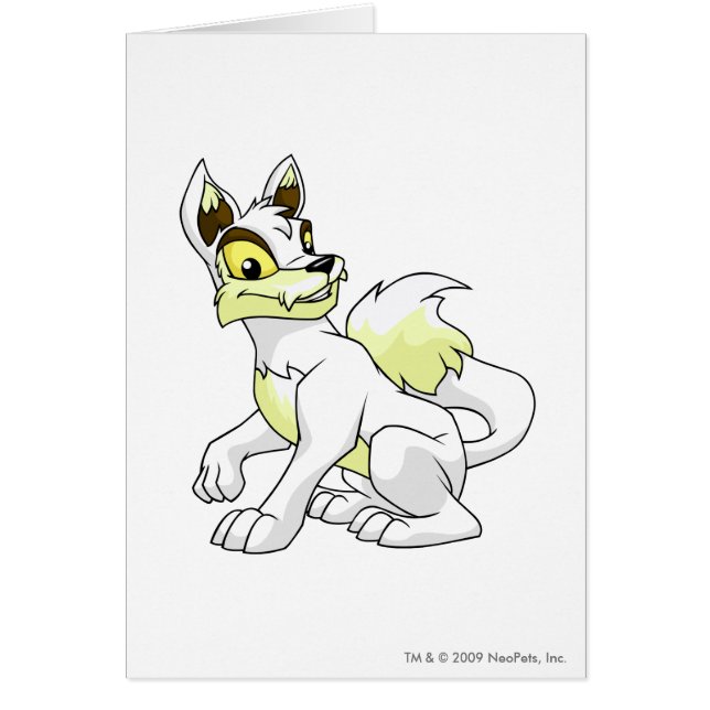 Cartão Branco de Lupe (Frente)