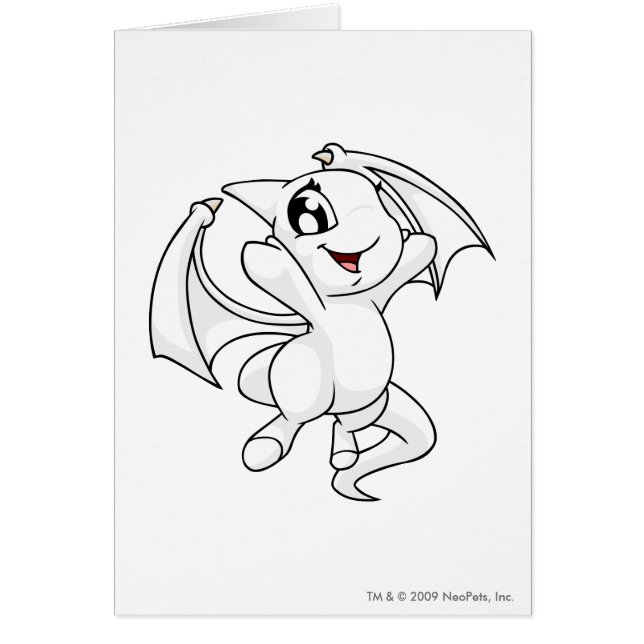 Cartão Branco de Shoyru (Frente)