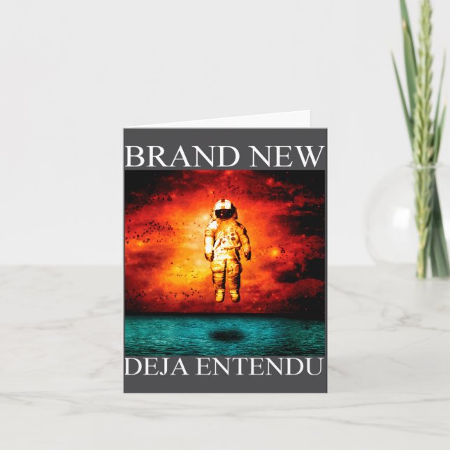 Cartão Brand New Deja Entendu  (Frente)