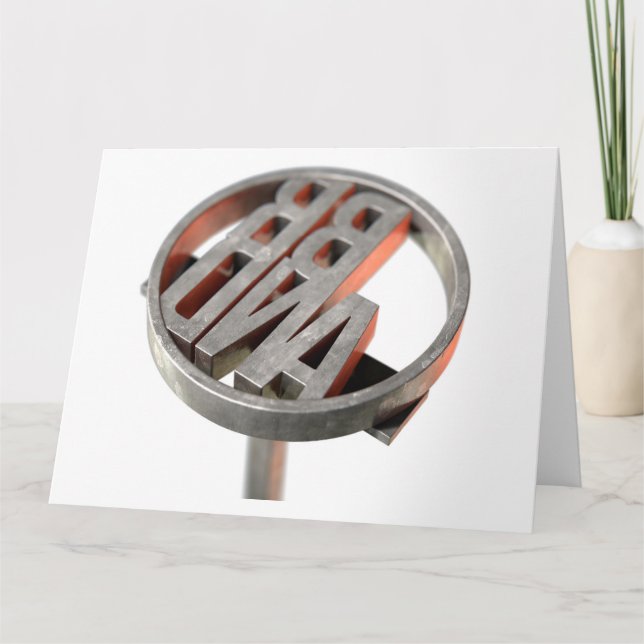 Cartão Branding Marca de ferro (Frente)